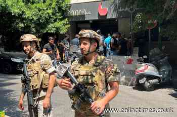 Armed man demanding savings holds Beirut bank staff hostage - Ealing Times