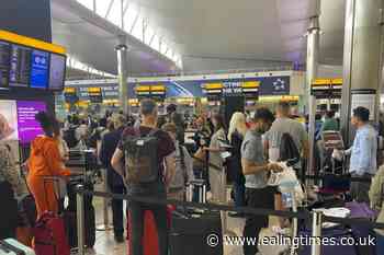 Heathrow says airport travel chaos is easing - Ealing Times