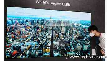 LG unveils OLED 4K TV screen that could solve the problem of weak TV sound - TechRadar