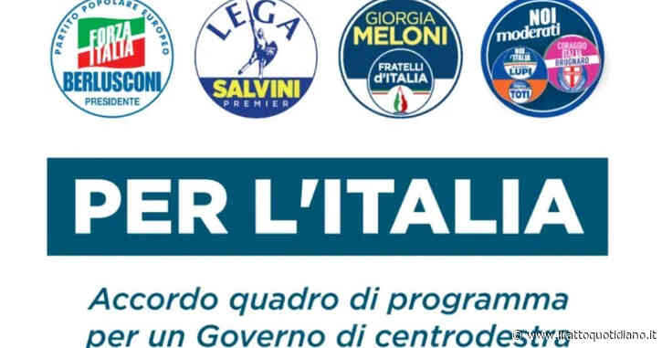 Programma di governo del centrodestra, ecco cosa c’è: atlantismo e integrazione Ue, mini-flat tax, ponte sullo Stretto e decreti sicurezza