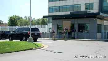 Authorities in standoff with armed suspect who tried to enter FBI's Cincinnati office