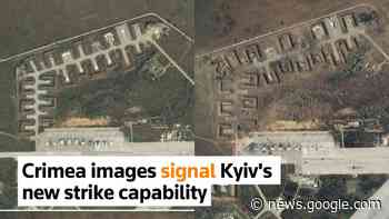 Crimea images signal Kyiv's new strike capability - Reuters