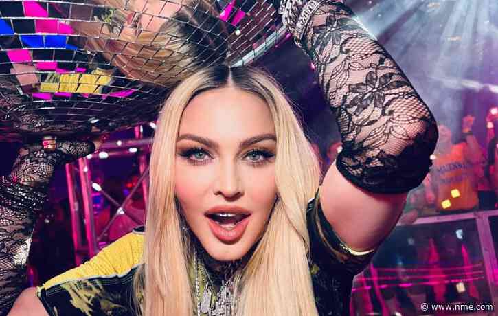 Madonna holds Central Park roller disco to celebrate upcoming album release