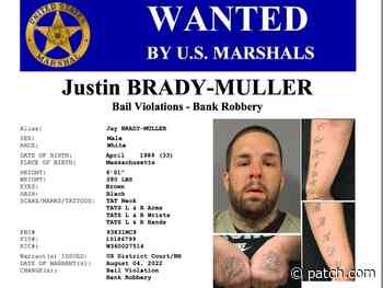 Convicted Bank Robber Violated Supervised Release: U.S. Marshals - Patch