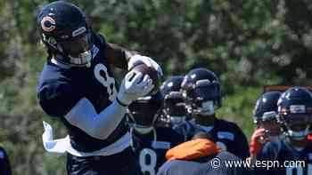 Bears WR Harry out indefinitely after surgery