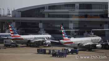 Storms diverted 100 American Airlines flights and sparked hundreds of cancellations