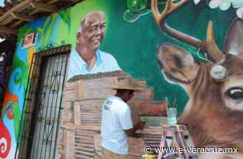 En Misantla, pintan mural con rostro de Eric Cisneros | e-consulta.com 2022 - e-veracruz