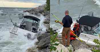 Search continues for missing Port Burwell, Ont. boater after empty vessel turns up in Ohio