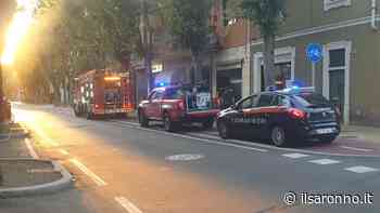 Saronno, incendio in lavanderia in via Roma: danni ai locali fumo nel palazzo - ilSaronno