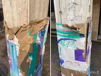 Saronno, nonna scrive a IlSaronno: “I cartelloni colorati in piazza Libertà sono rovinati… si possono togliere?” - ilSaronno