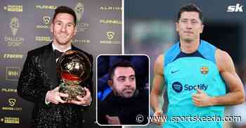 “Messi’s win is footballing justice” – Xavi’s old quote on Lionel Messi beating Lewandowski in race for Ballon d’Or as Pole set to begin new season at Barcelona - Sportskeeda