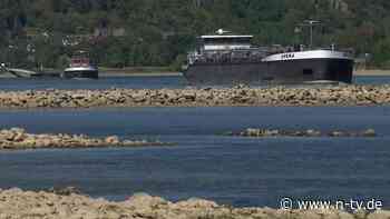 Weniger Fracht, steigende Kosten: Rhein-Niedrigwasser hat dramatische Folgen für Wirtschaft - n-tv.de - n-tv NACHRICHTEN
