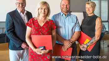 Auszeichnung - Ehrennadeln für Nagolder Gewichtheber - Schwarzwälder Bote
