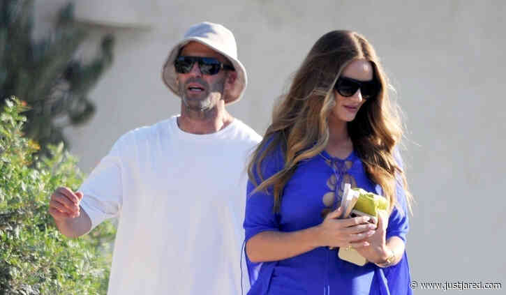 Jason Statham & Rosie Huntington-Whiteley Step Out Together During Trip to Ibiza