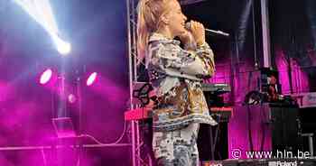 Olivia Trappeniers klimt op het podium van Reddy Keukens Arena - Het Laatste Nieuws