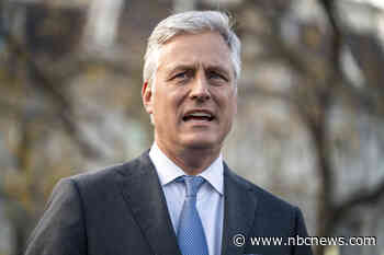 Trump National Security Adviser to meet with Jan. 6 committee