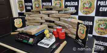 Homem é preso com 22kg de maconha em Blumenau - ND Mais