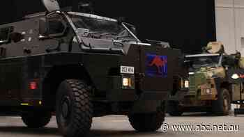 Electric combat vehicle of the future comes from country Victoria