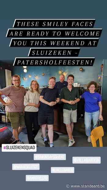 Opbouw Patersholfeesten in Oudburg is van start gegaan - De Standaard