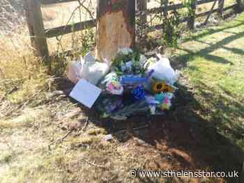 Floral tributes left to Jordan Yates on Scafell Road - St Helens Star