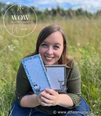 Finbo Illustrations' Kate receives #WOW Badge - St Helens Star