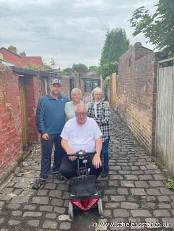 Unlevel alleyway leaves residents stuck in their homes - St Helens Star