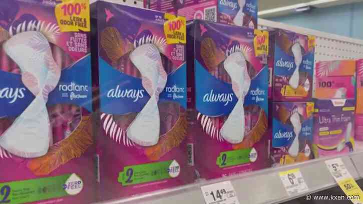 Texas teens working to eradicate menstrual sales tax