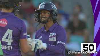 The Hundred: Jemimah Rodrigues scores 'stunning' half-century for Northern Superchargers