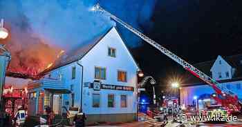 Brände Flüchtlingsunterkunft in Hemmingen durch Feuer zerstört - Ludwigsburger Kreiszeitung