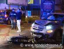 Orbassano: auto contro ciclomotore in via Nino Bixio, feriti due giovani - L'Eco del Chisone