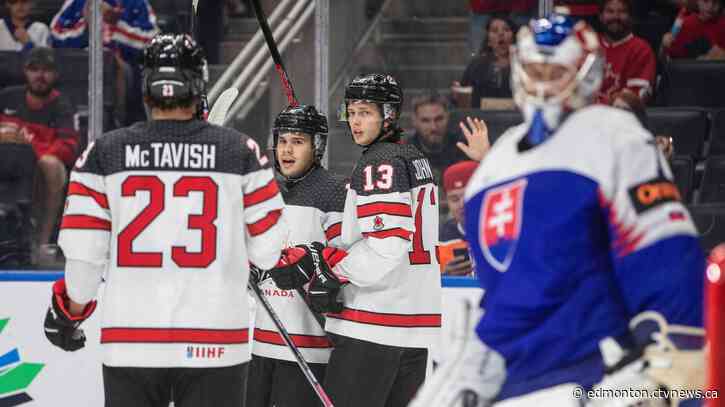 Canada crushes Slovakia 11-1 at world juniors as McTavish nets six points