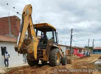 Inédito: Prefeitura de Juazeiro leva asfalto para distrito de Massaroca; obras já foram iniciadas - Prefeitura de Juazeiro (.gov)