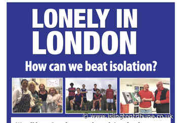 I'm lucky but my heart goes out to the lonely - Islington Tribune