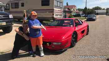 Red Deer teen with muscular dystrophy lives dream of riding exotic car - rdnewsnow.com