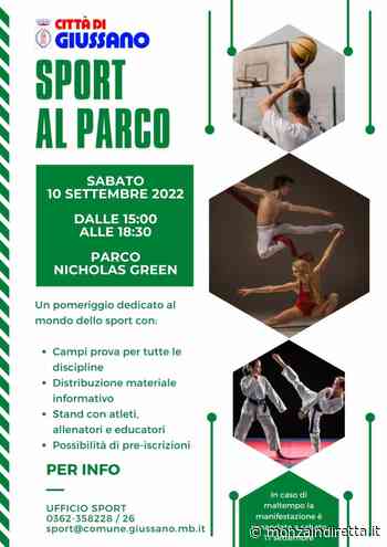 Sport al parco, il 10 settembre a Giussano - Monza in Diretta
