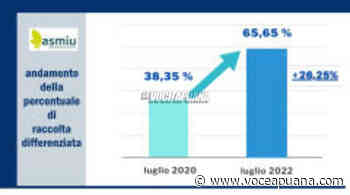Asmiu, a Massa la raccolta differenziata nel 2022 sale al 65,65%: presto raggiunti gli obiettivi di legge - La Voce Apuana