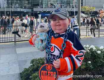 Calgary Flames pay tribute to little Ben Stelter - DiscoverAirdrie.com