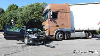 Schwere Unfälle mit Lastwagen in Ulm und Ehingen - SWR Aktuell