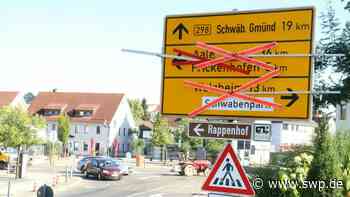 L 1080 in Gschwend: Straße nach Rotenhar ist wieder frei, nach Welzheim dicht - SWP
