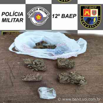 Rapaz é preso por tráfico de drogas em Birigui - Band Jornalismo