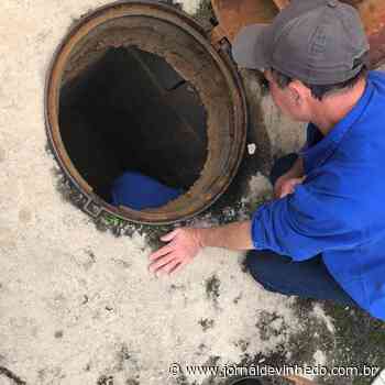 Sanebavi inspeciona rede de água da Capela após falhas no abastecimento - Jornal de Vinhedo