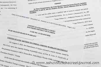 Unseal warrant for Mar-a-Lago search, AG Garland asks - Ashcroft Cache Creek Journal