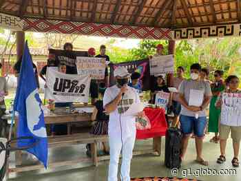 Manifestantes leem carta em defesa da democracia em Boa Vista - Globo
