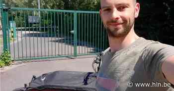 Aparte rij voor fietsers en voetgangers aan Mortsels recyclagepark - Het Laatste Nieuws