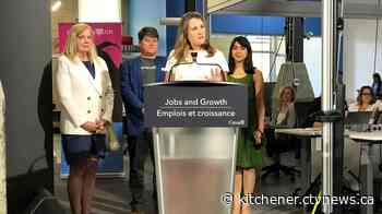 Deputy Prime Minister hosts tech sector roundtable in Kitchener - CTV News Kitchener