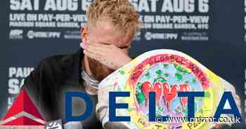 Jake Paul trolled by Delta Airlines over cancelled Hasim Rahman Jr fight - The Mirror