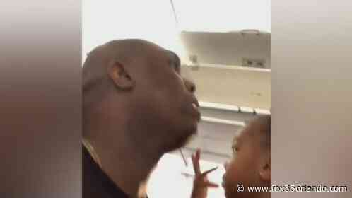 Video: Father kicked off Frontier plane from Orlando for letting child sit on lap during take-off - FOX 35 Orlando