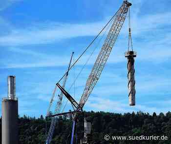 Abbruch: Hier wird die ehemaligen Papierfabrik in Albbruck auseinandergenommen | SÜDKURIER Online - SÜDKURIER Online