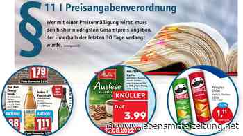 Neue Preisangabenverordnung: Handel hadert mit Aktionspreis-Werbung - Lebensmittel Zeitung