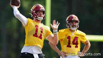 Discussing Carson Wentz's potential, Sam Howell's development with Commanders QBs coach Ken Zampese